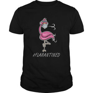 Flarantined Flamingo Quarantined Coronavirus Shirt